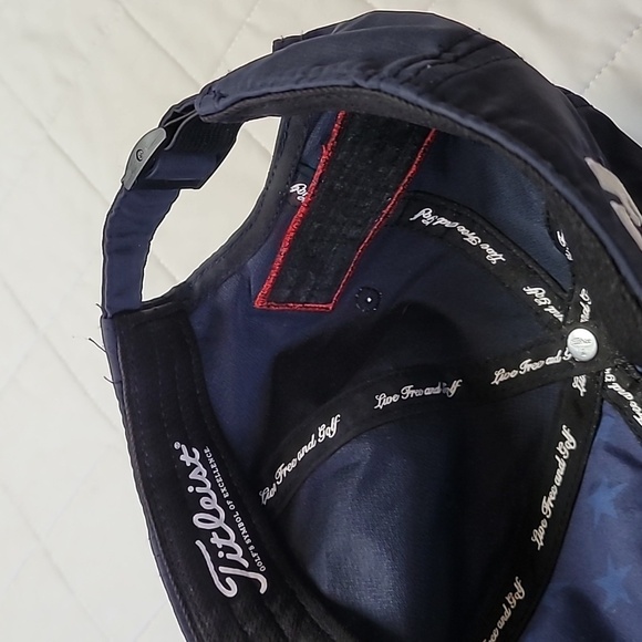 Titleist Tour Pro V1 FJ Mens Golf Hat Snapback Cap Trucker FootJoy - Picture 5 of 5